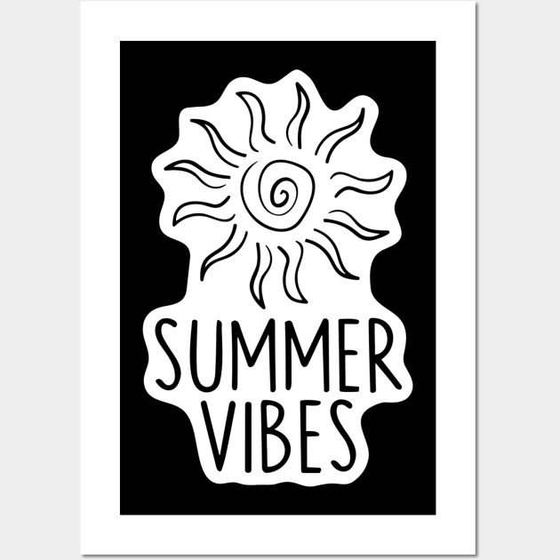 SUMMER VIBES Wall Art by ohyeahh